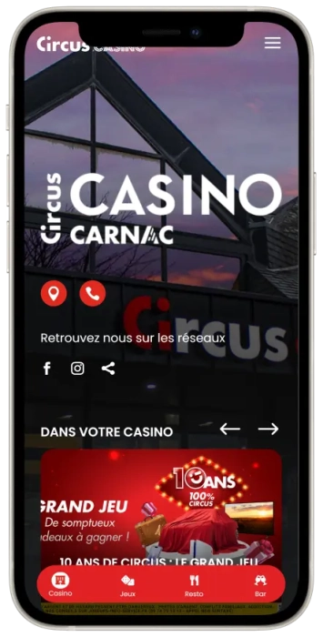 Casino Circus Carnac App